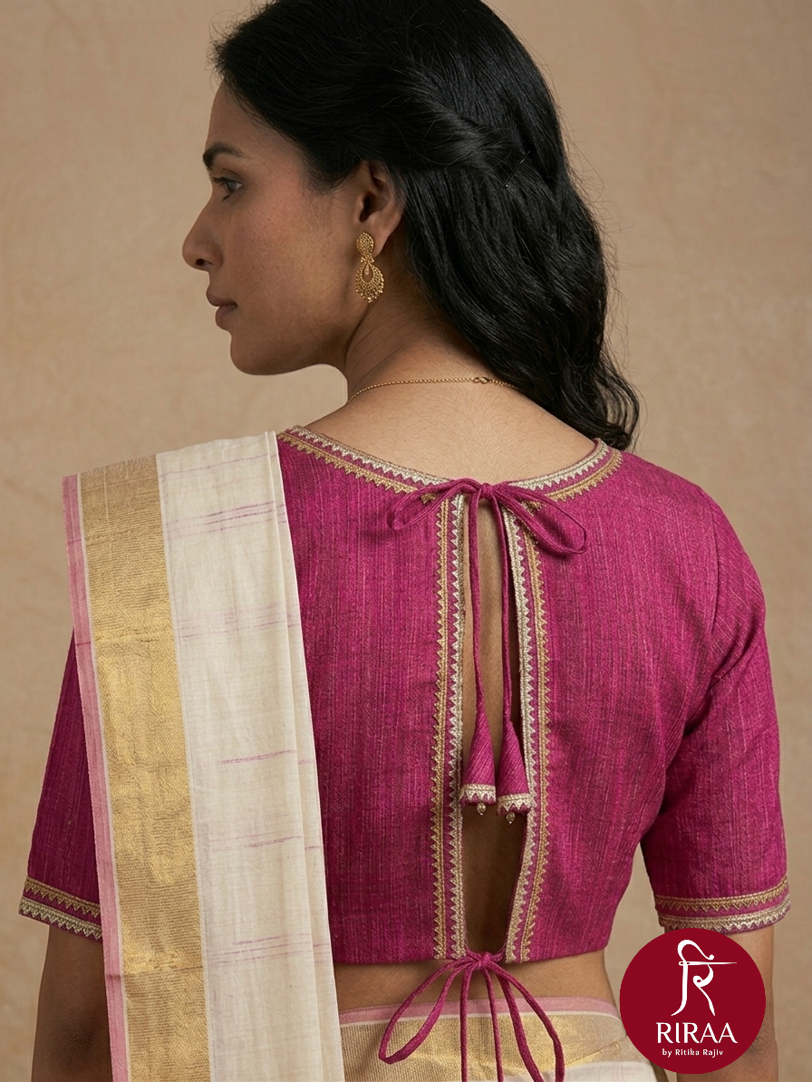 Trishna Blouse - Pink