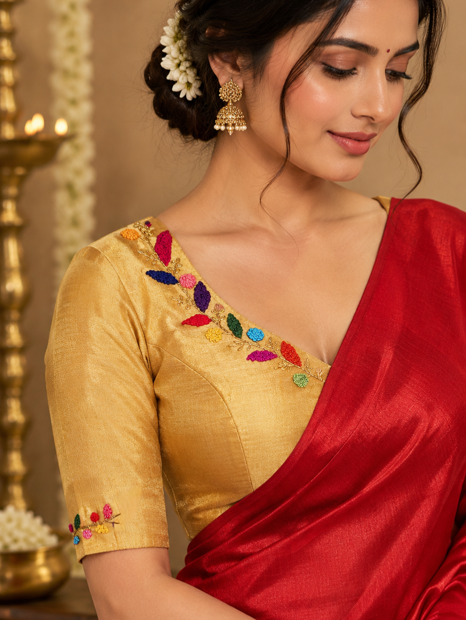 RANGRIMA BLOUSE - Gold