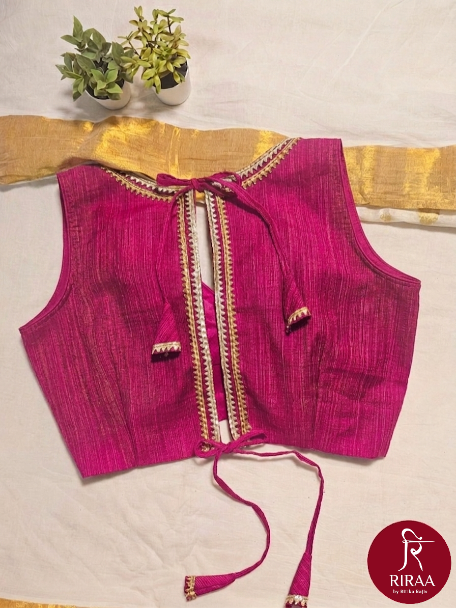 Trishna Blouse - Pink