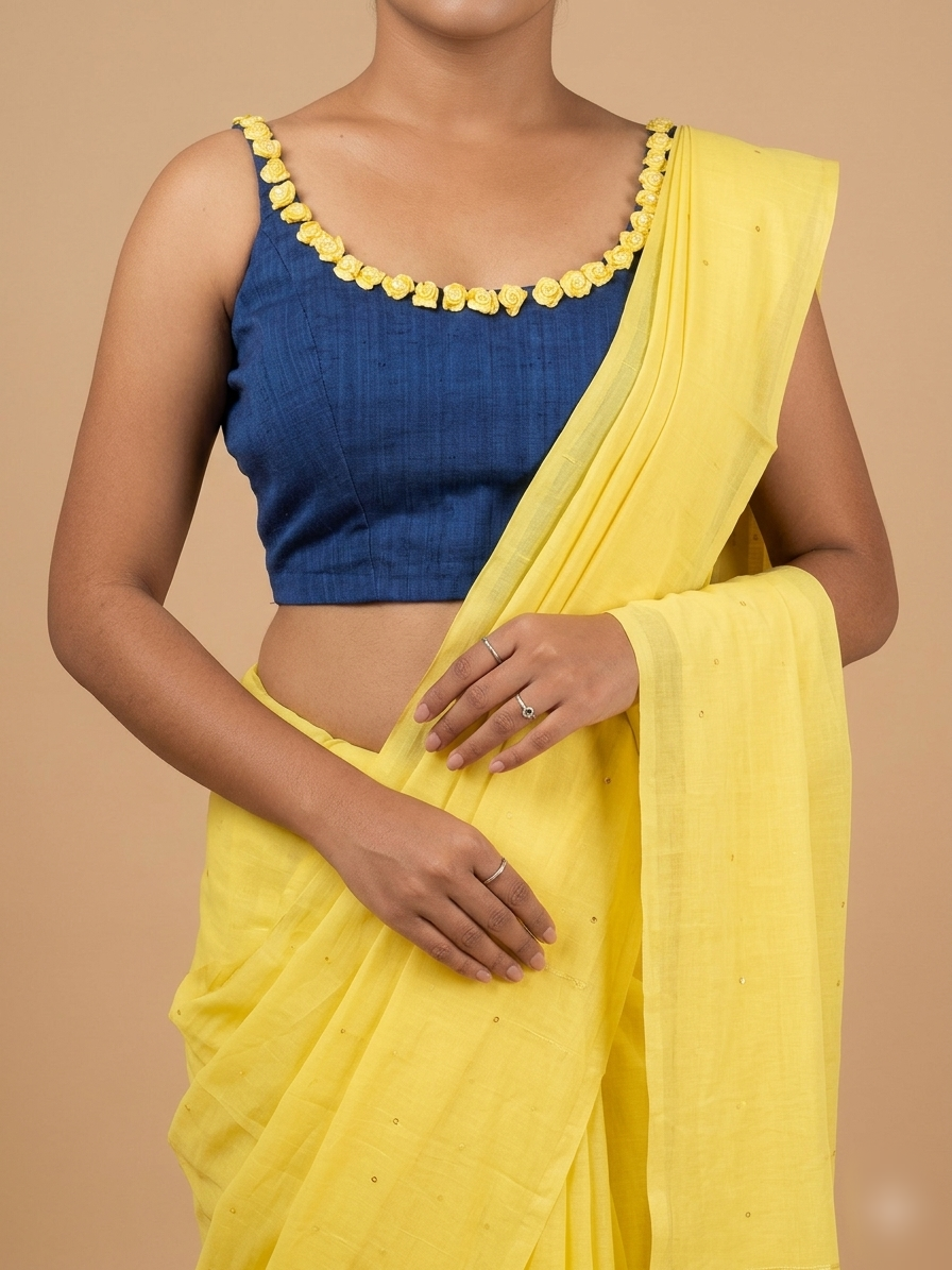 ROSA BLOUSE - Blue