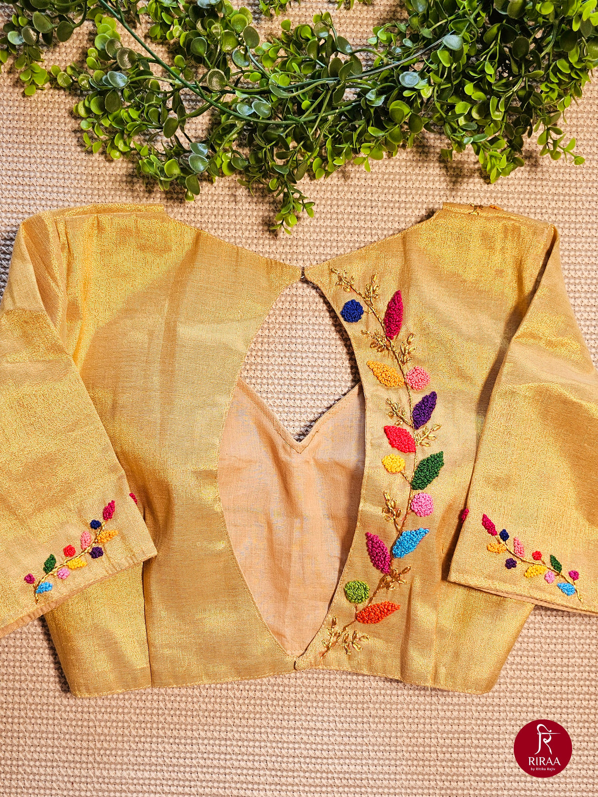 RANGRIMA BLOUSE - Gold