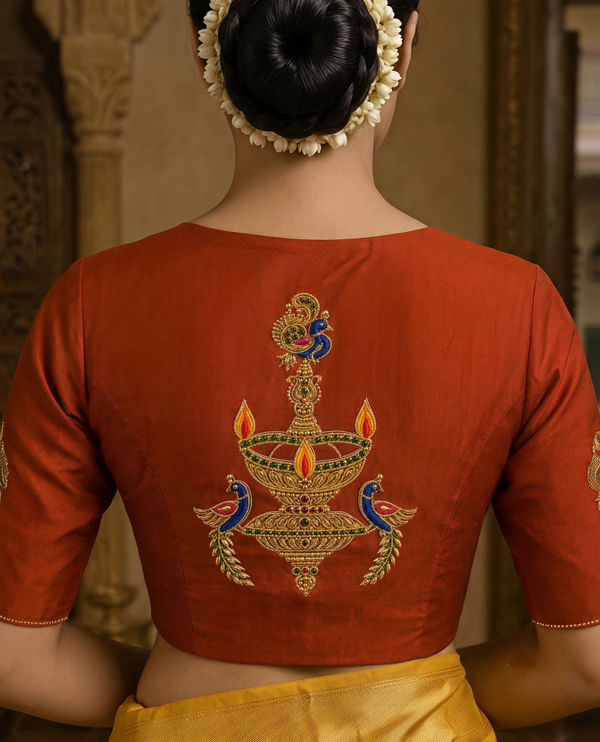 DEEPAKANTI BLOUSE - Orange