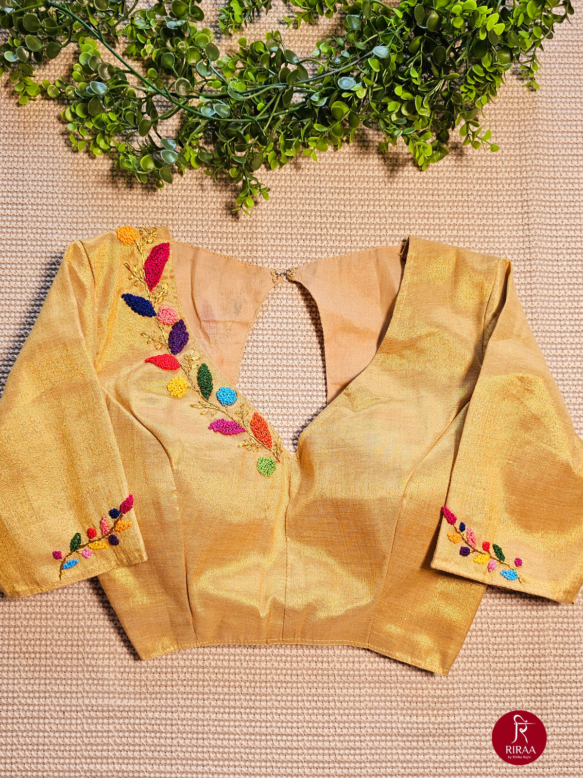 RANGRIMA BLOUSE - Gold