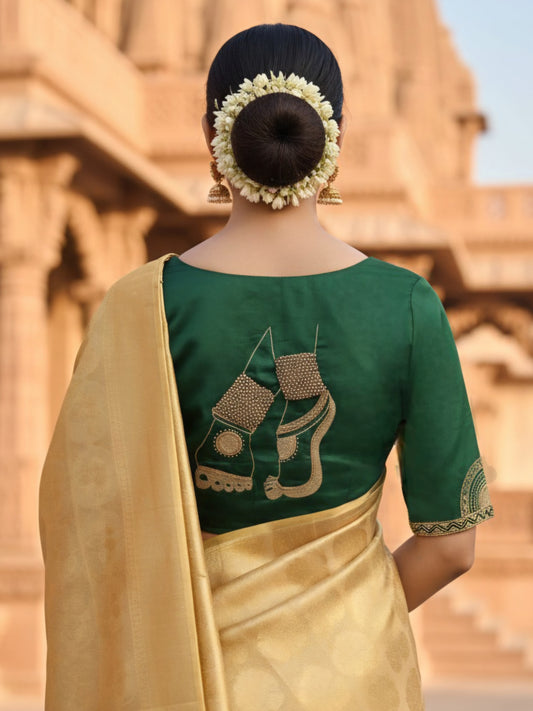 NRITYANADAM BLOUSE - Green