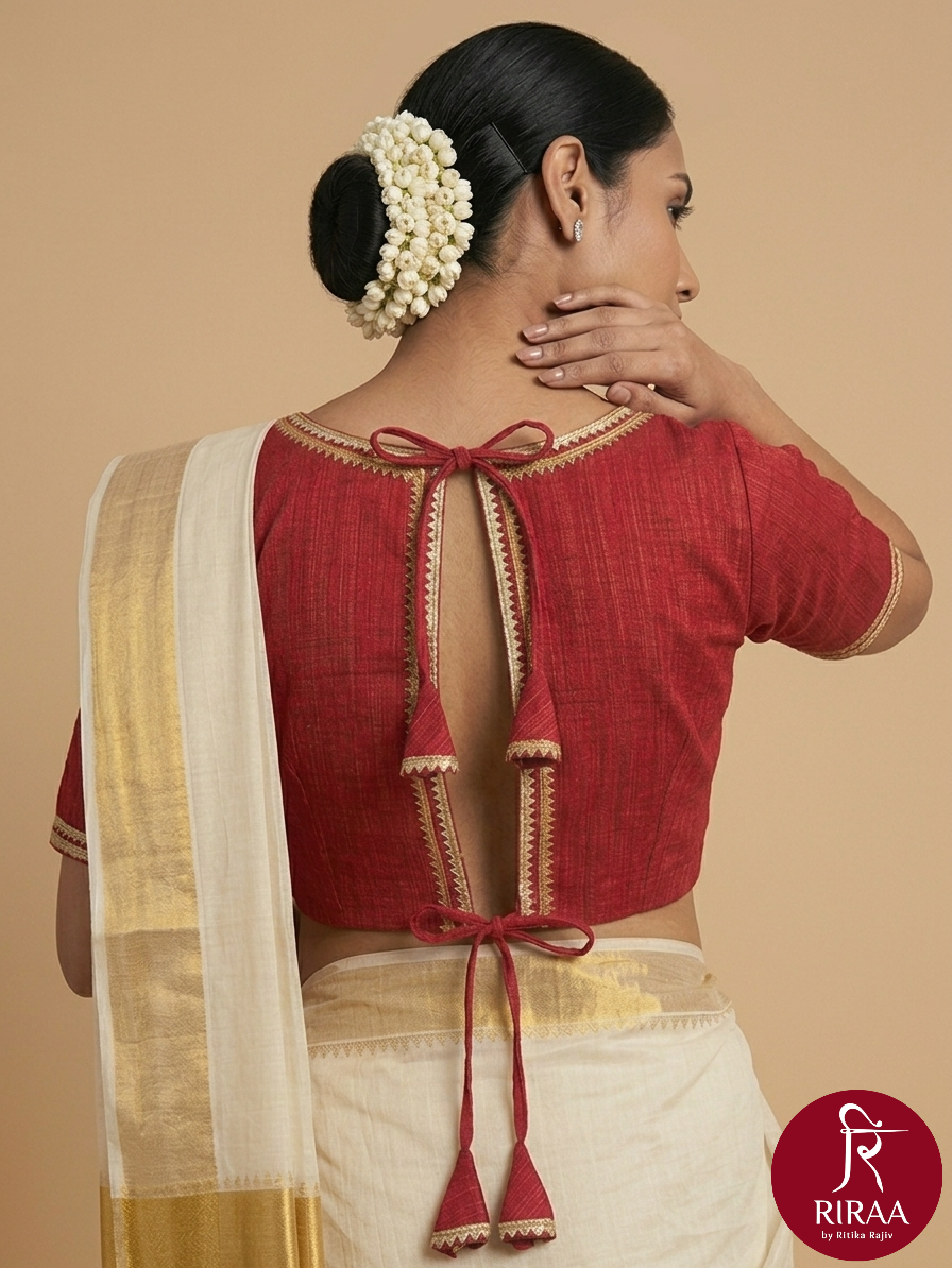 Trishna Blouse - Red