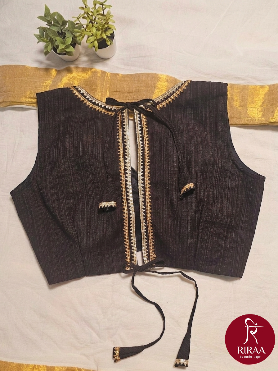 Trishna Blouse-Black