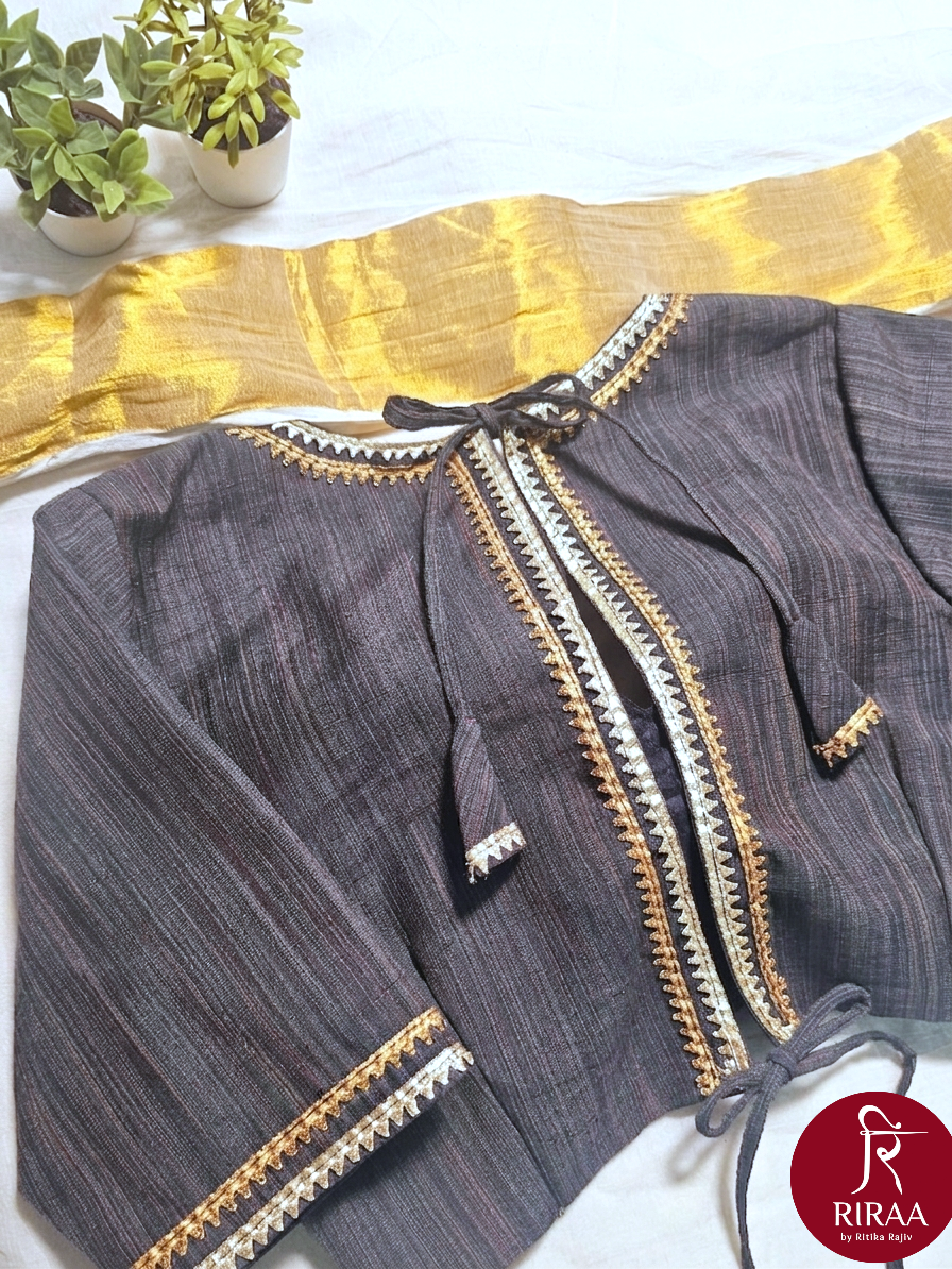 Trishna Blouse - Grey