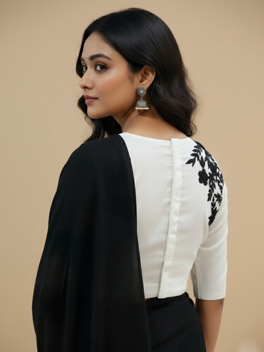 SHIRISHA BLOUSE- White