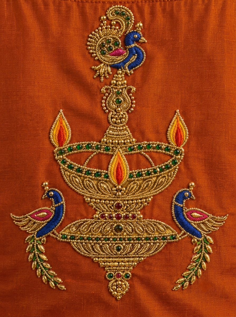 DEEPAKANTI BLOUSE - Orange