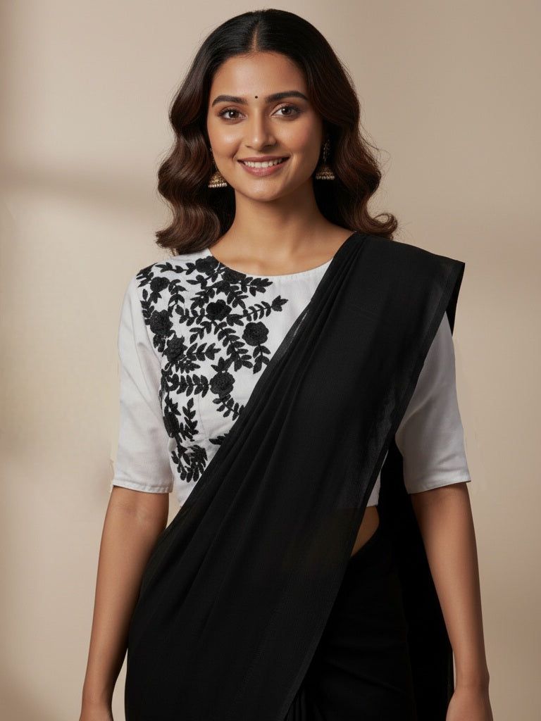 SHIRISHA BLOUSE- White