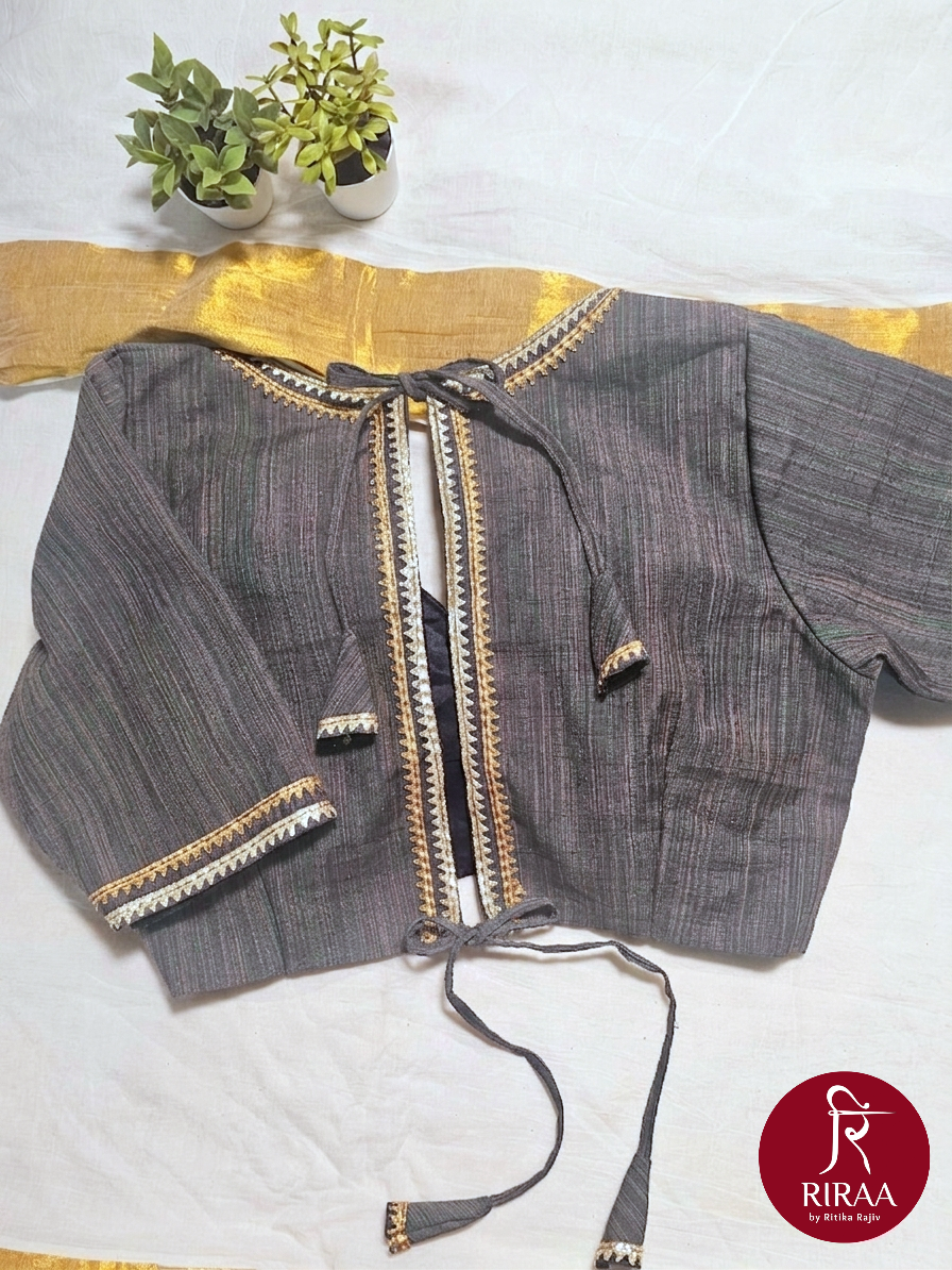 Trishna Blouse - Grey