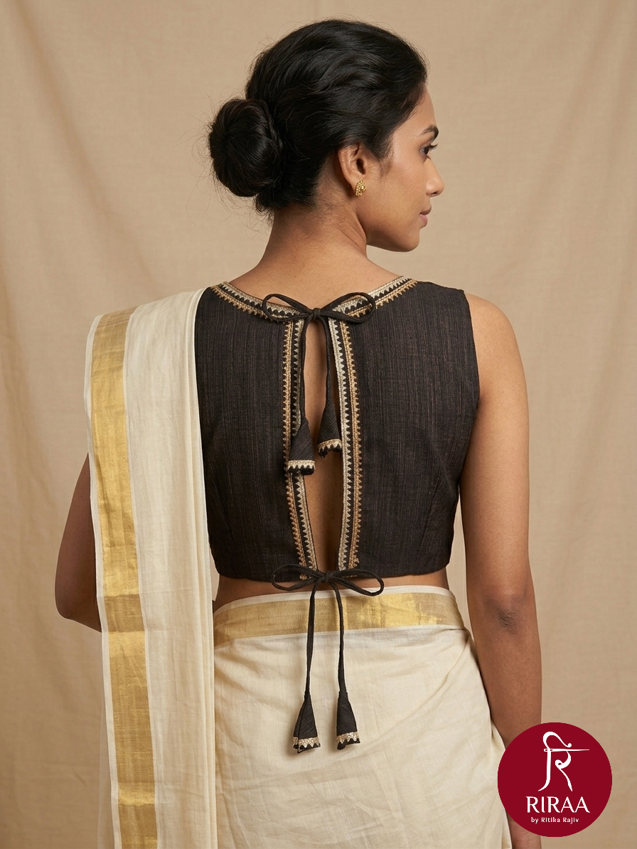 Trishna Blouse-Black