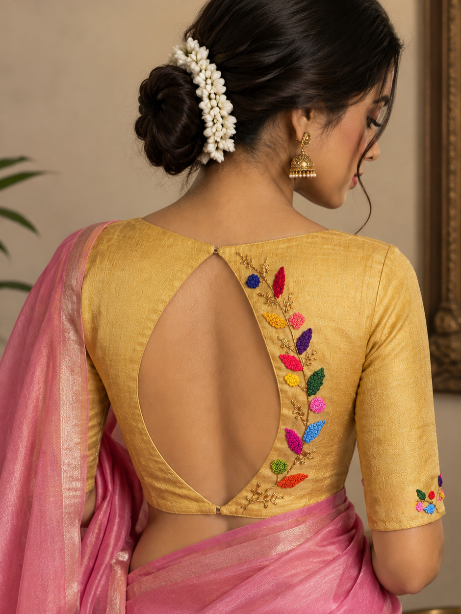 RANGRIMA BLOUSE - Gold