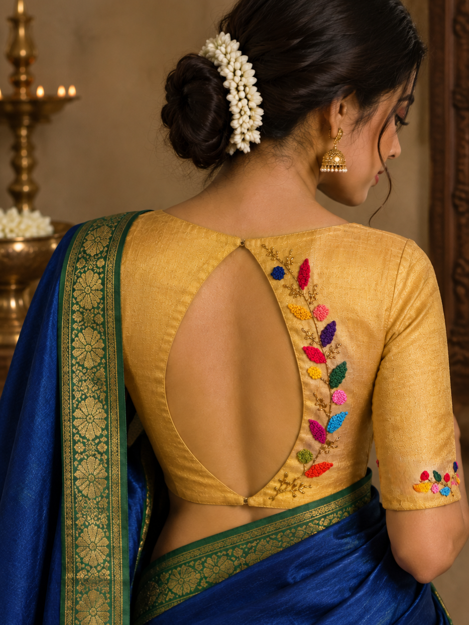 RANGRIMA BLOUSE - Gold
