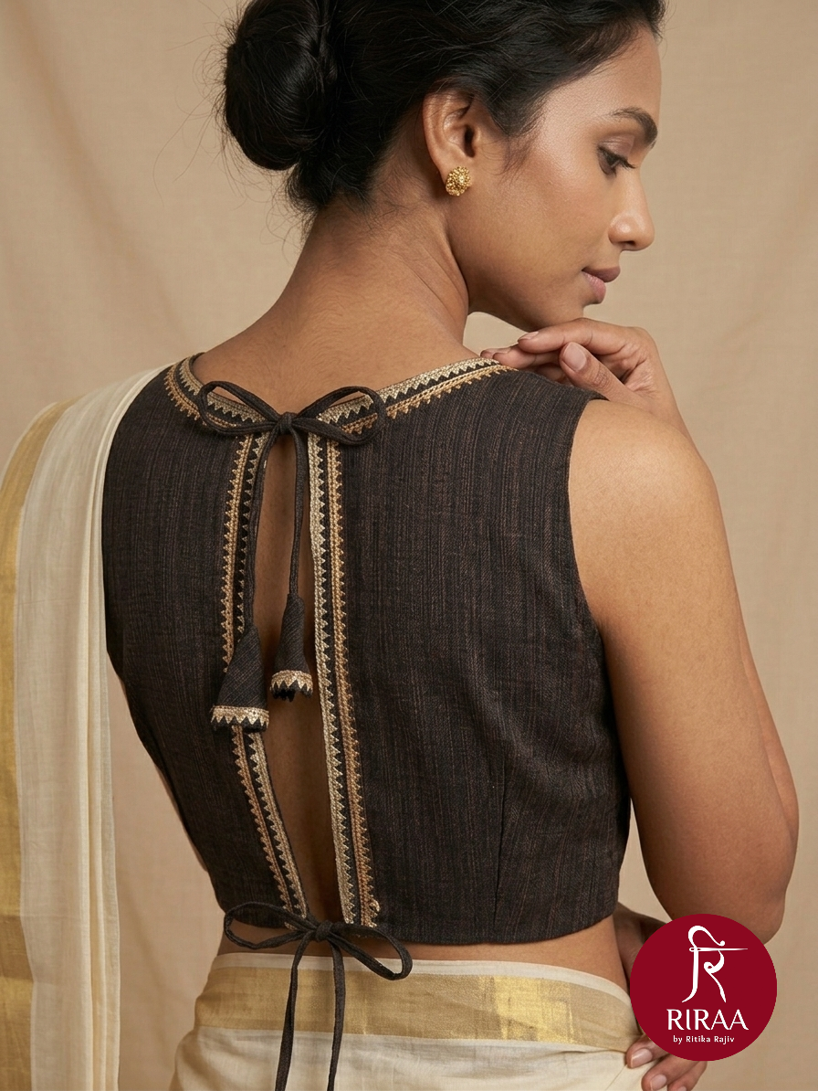 Trishna Blouse-Black