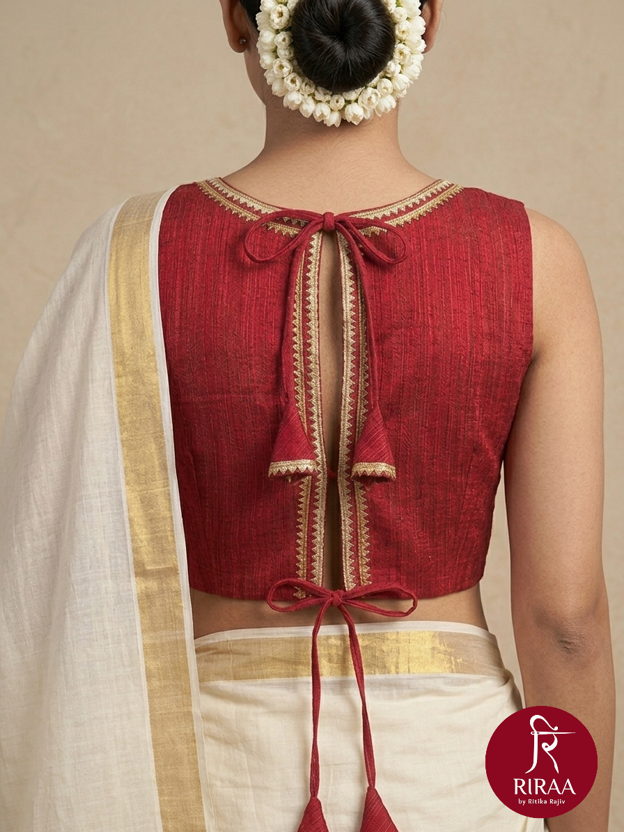 Trishna Blouse - Red