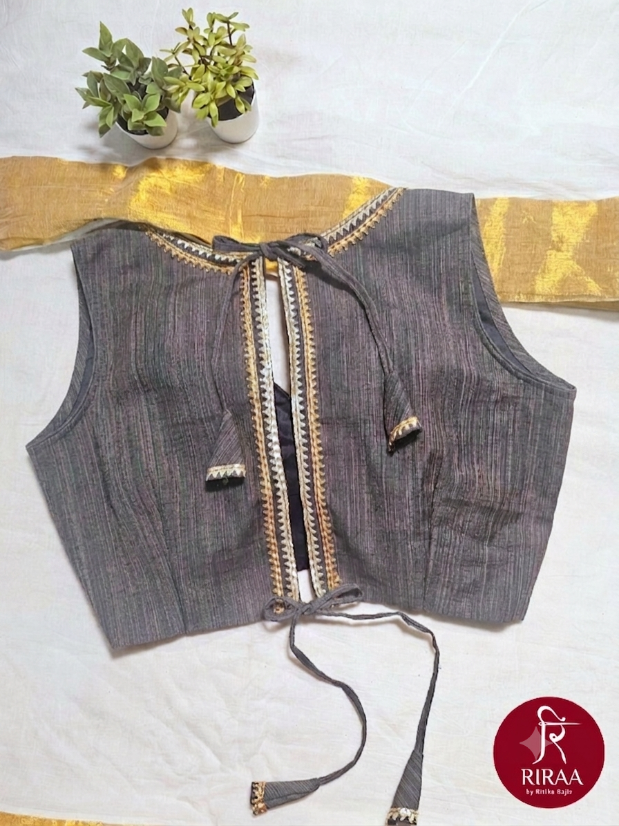 Trishna Blouse - Grey