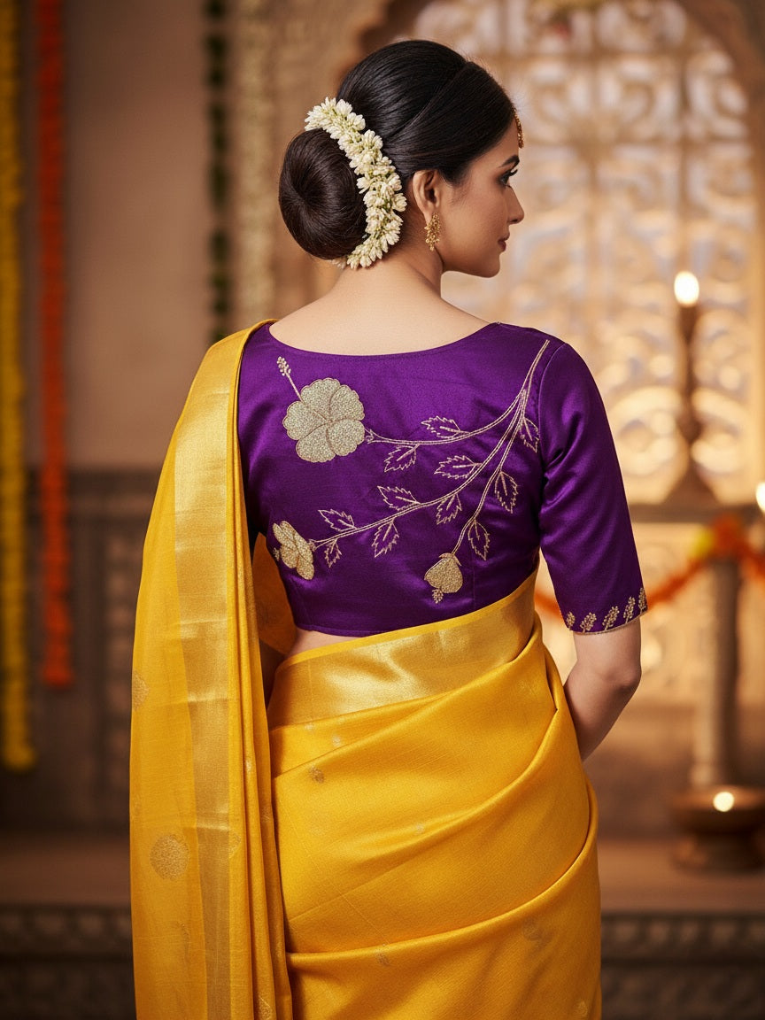 JASWAND BLOUSE - Purple