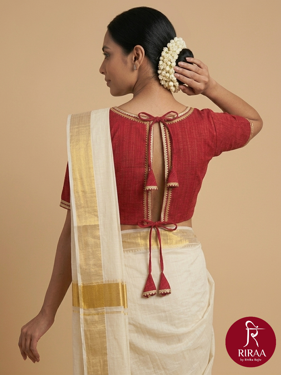 Trishna Blouse - Red