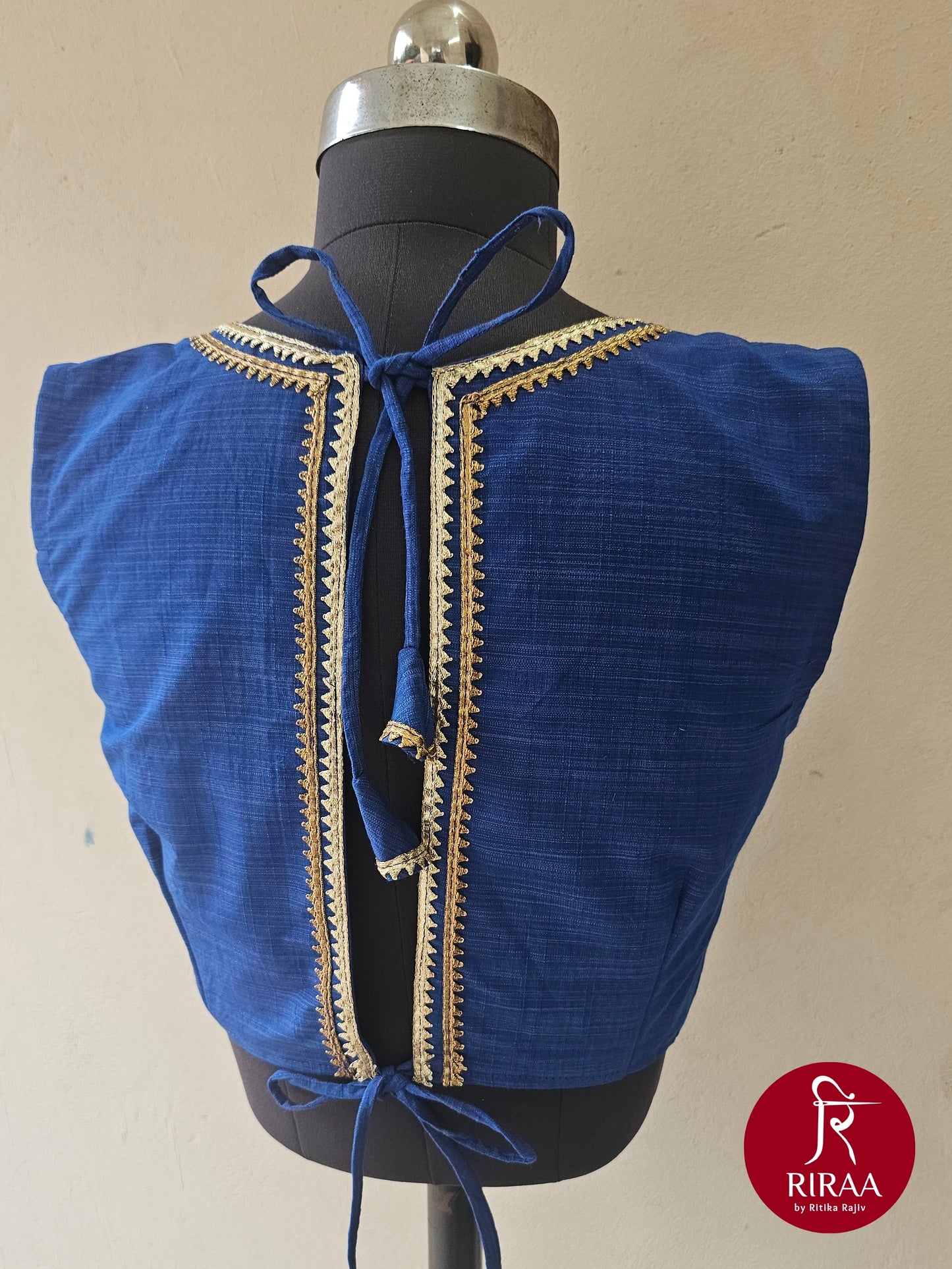 Trishna Blouse-Blue