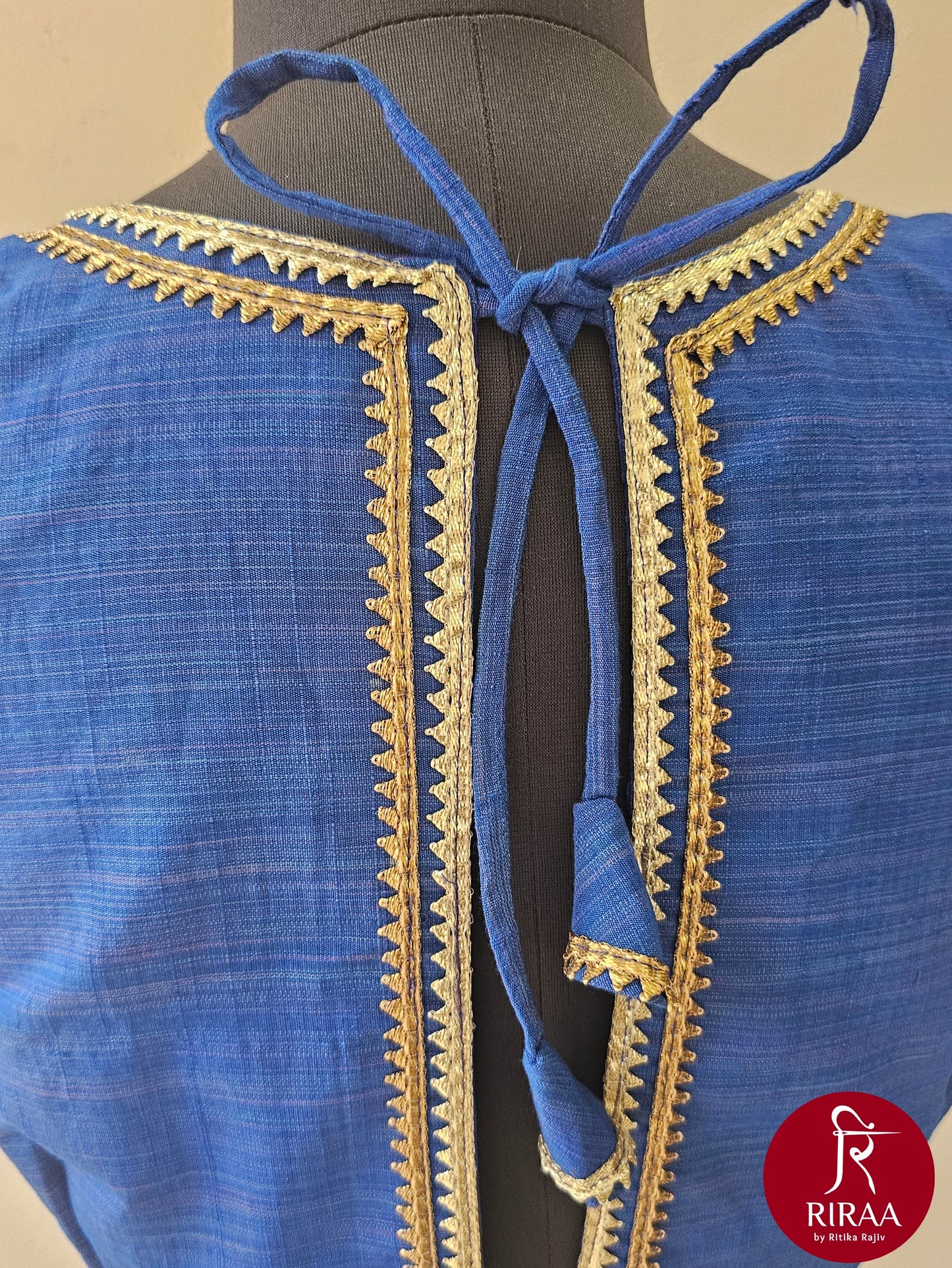 Trishna Blouse-Blue