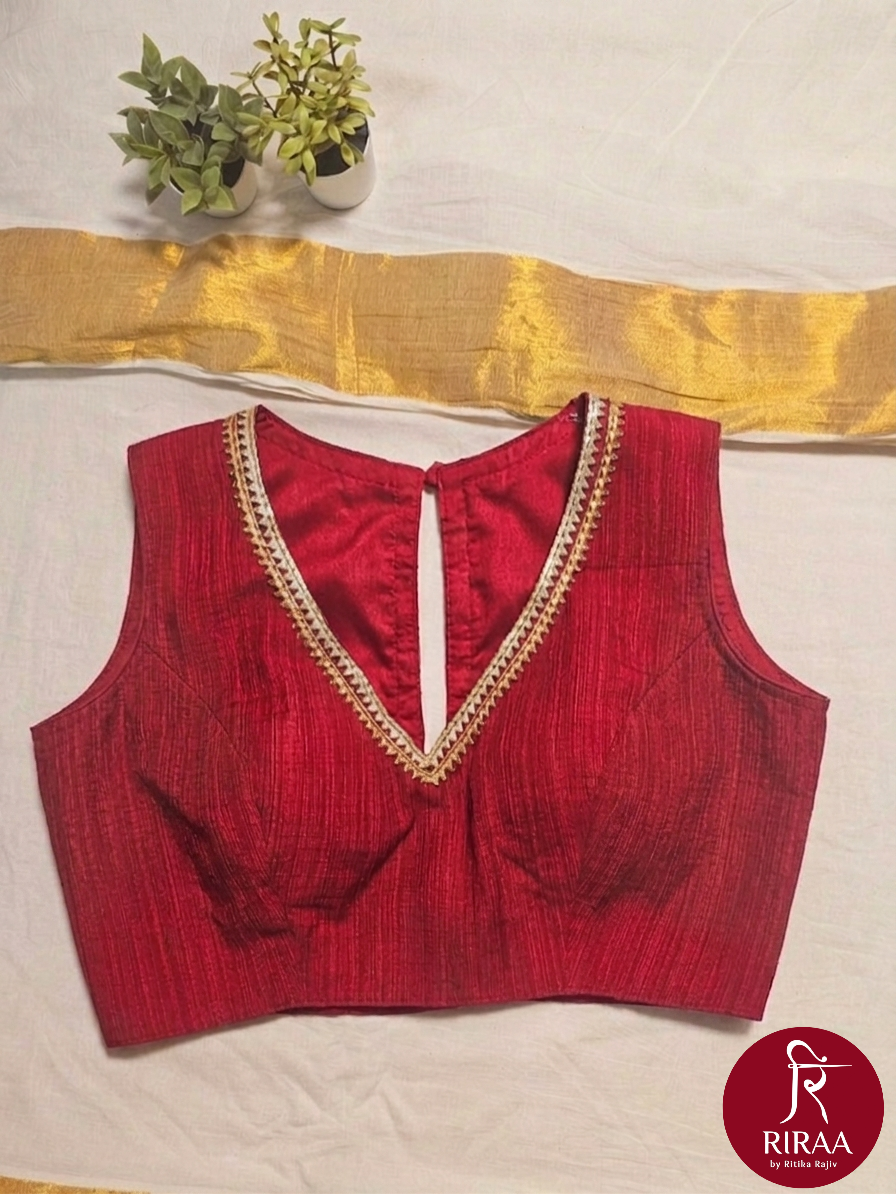 Trishna Blouse - Red