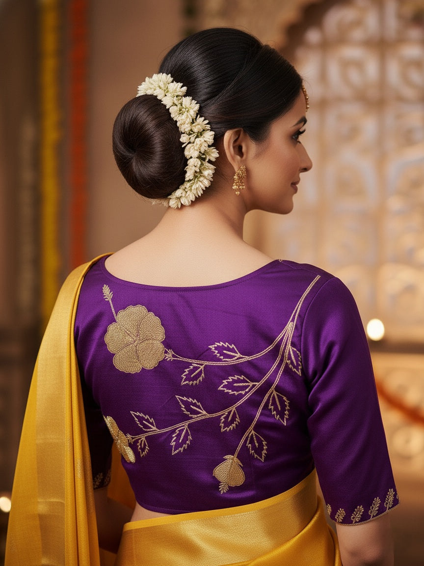 JASWAND BLOUSE - Purple