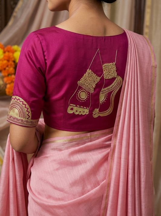 NRITYANADAM BLOUSE - Pink