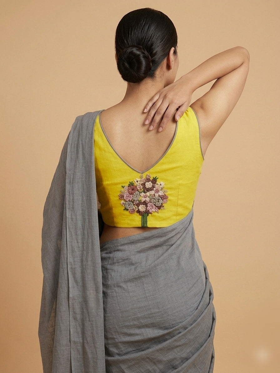 GULDASTA BLOUSE -Yellow