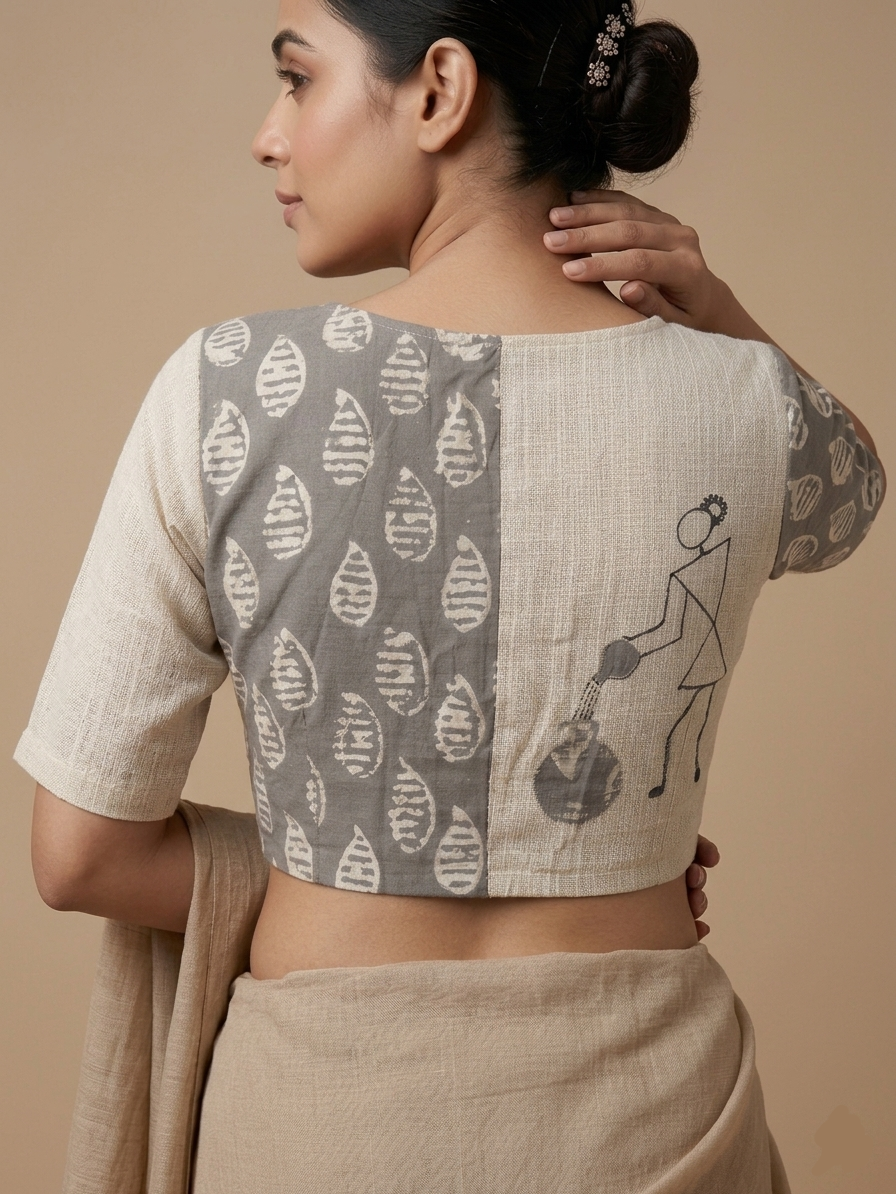 WARLI AKRITI BLOUSE