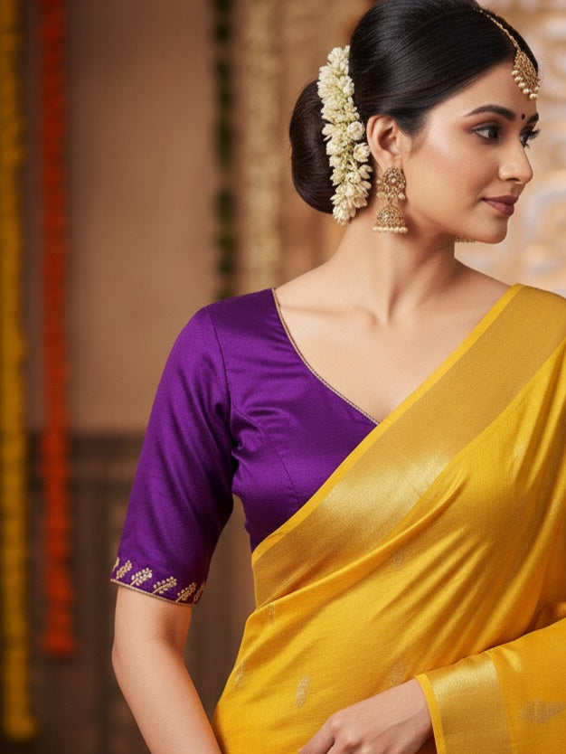 JASWAND BLOUSE - Purple