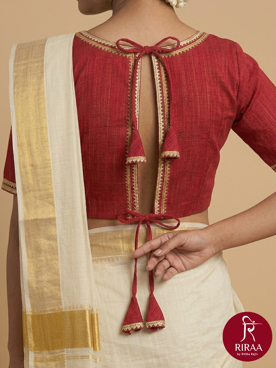 Trishna Blouse - Red