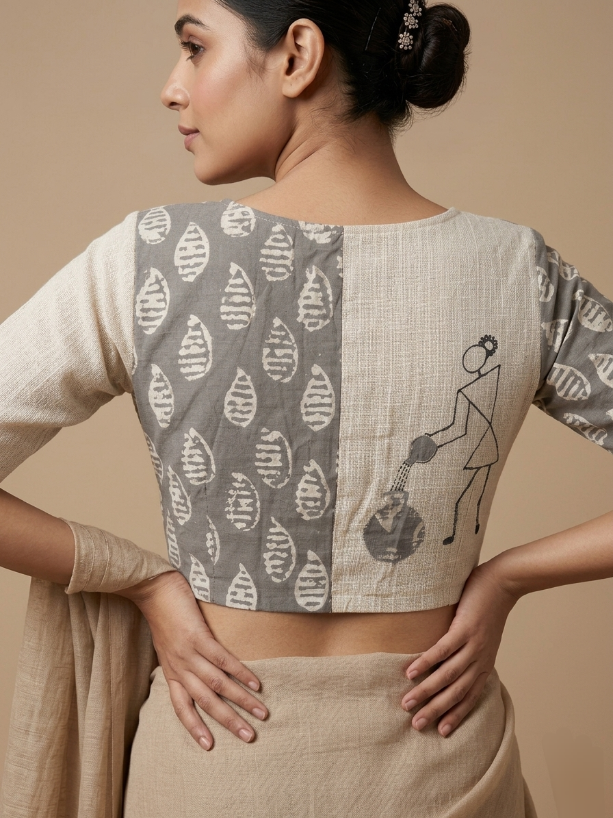 WARLI AKRITI BLOUSE