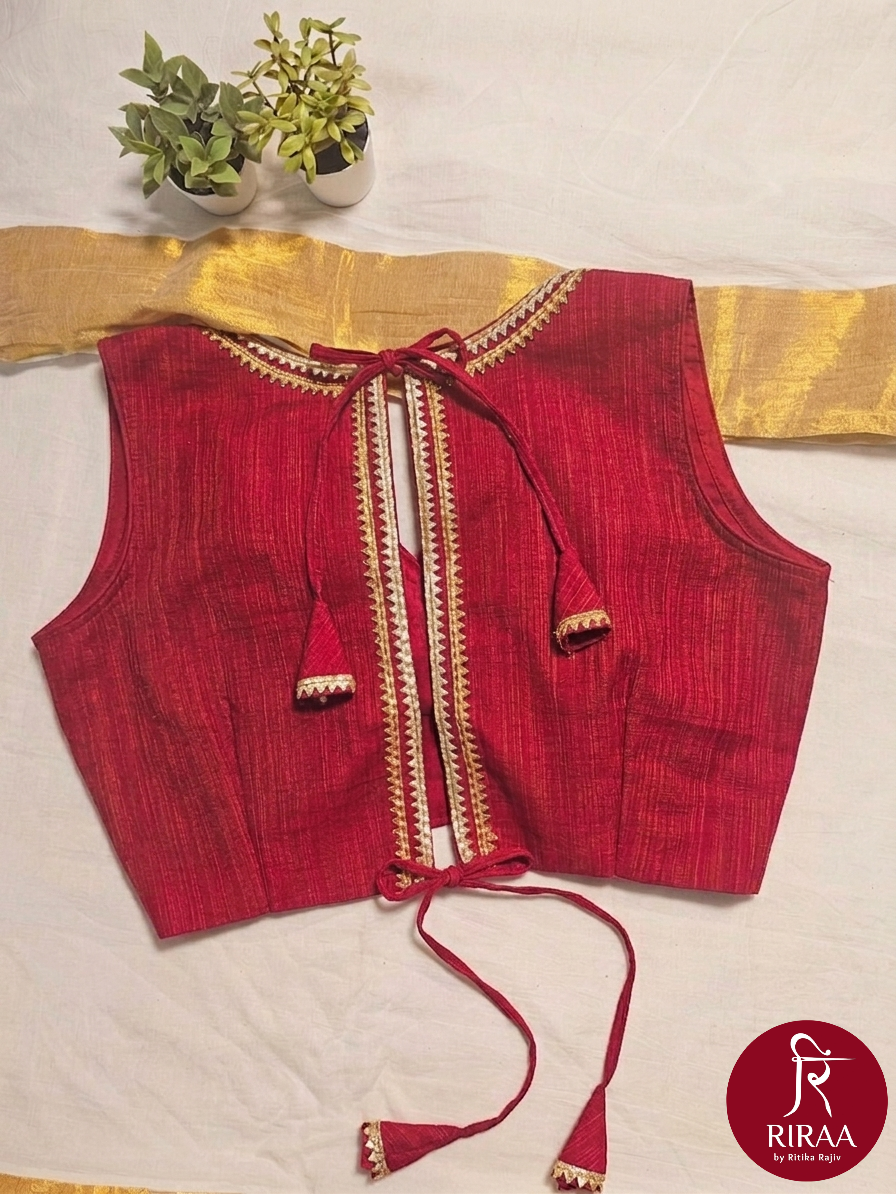 Trishna Blouse - Red