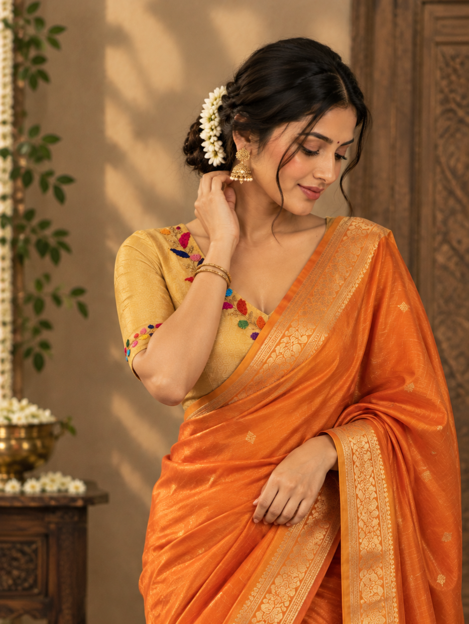 RANGRIMA BLOUSE - Gold