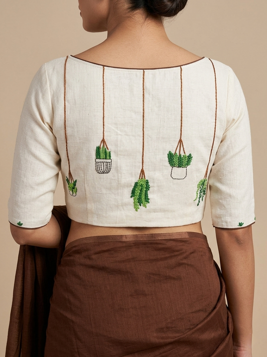 VINE VEIL BLOUSE
