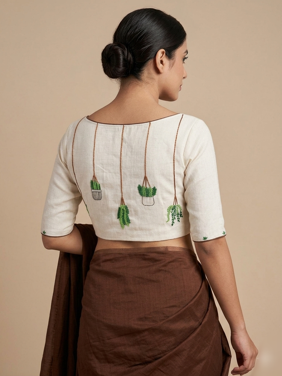 VINE VEIL BLOUSE