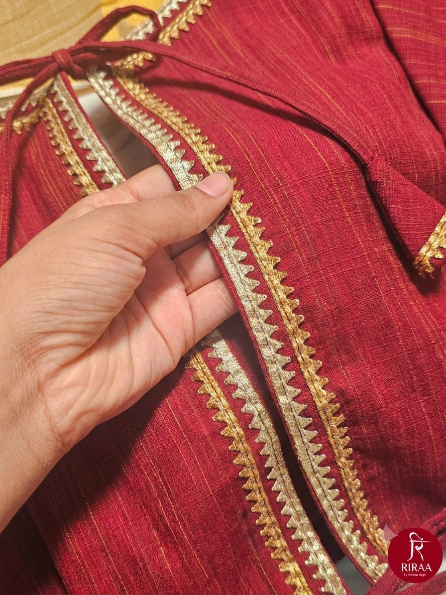 Trishna Blouse - Red