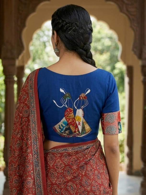 SAHELI BLOUSE - Blue