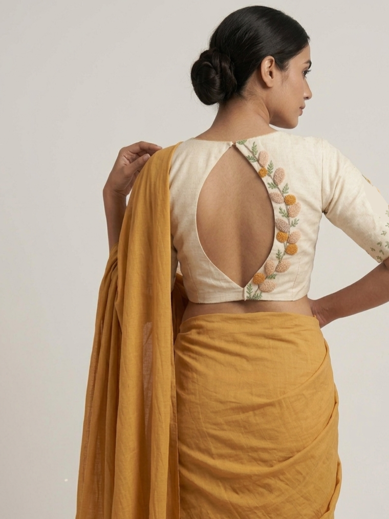 MADHURIMA BLOUSE- Off white