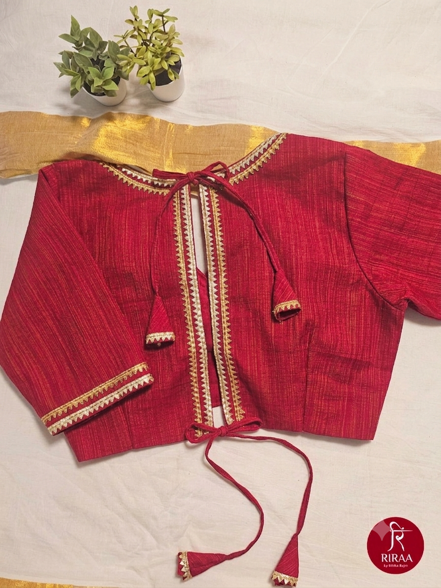 Trishna Blouse - Red