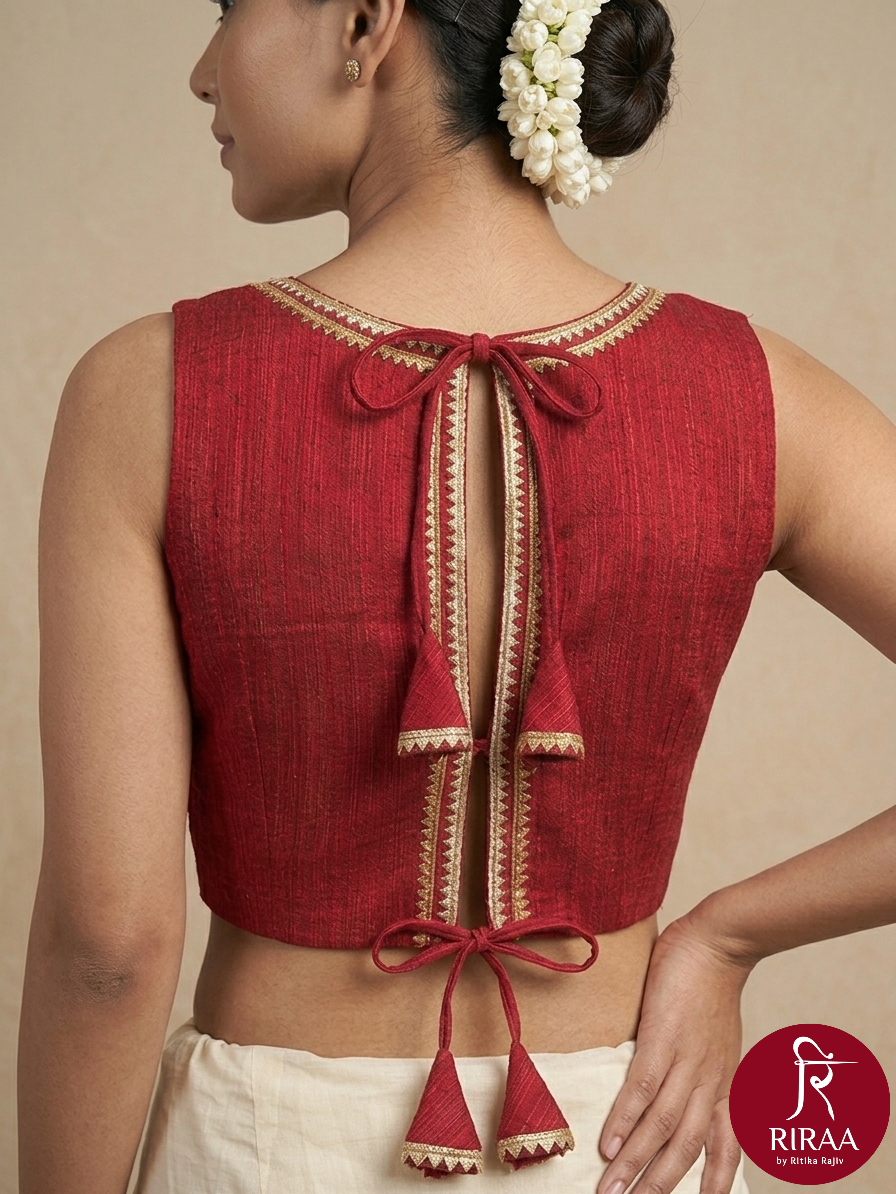 Trishna Blouse - Red