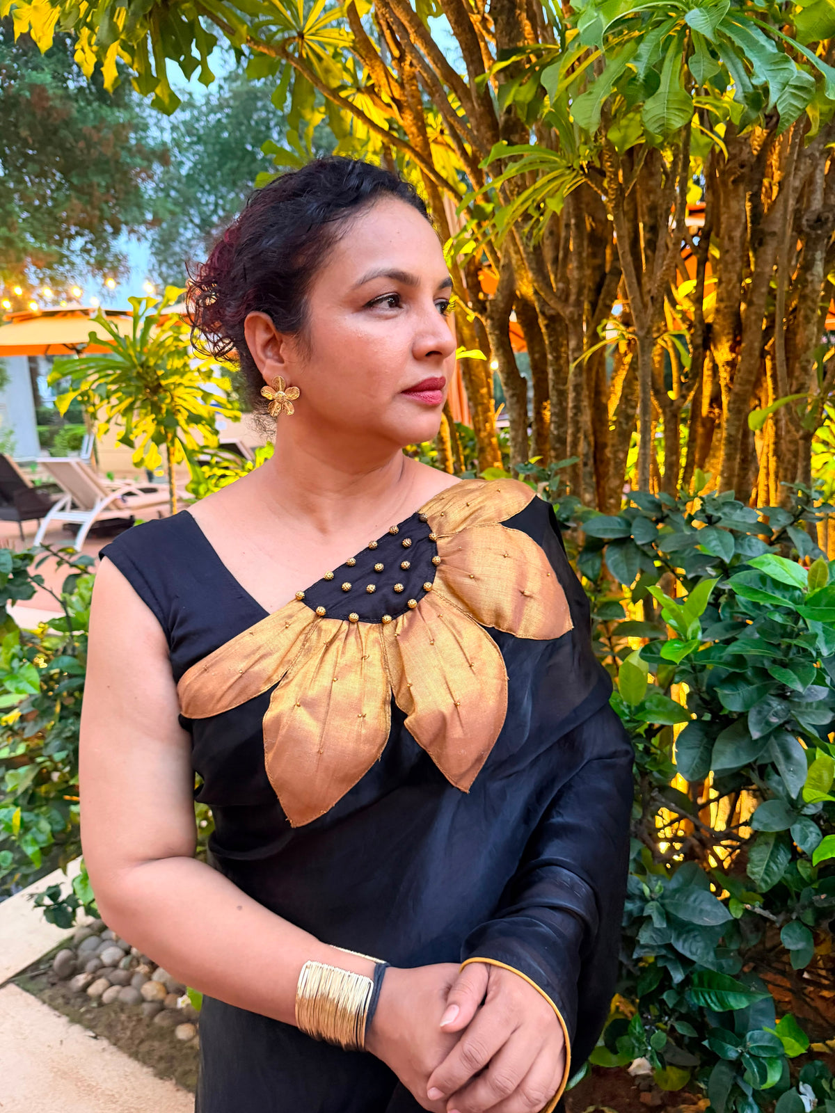 Surajmukhi Designer Saree