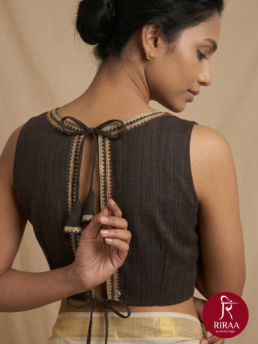Trishna Blouse-Black