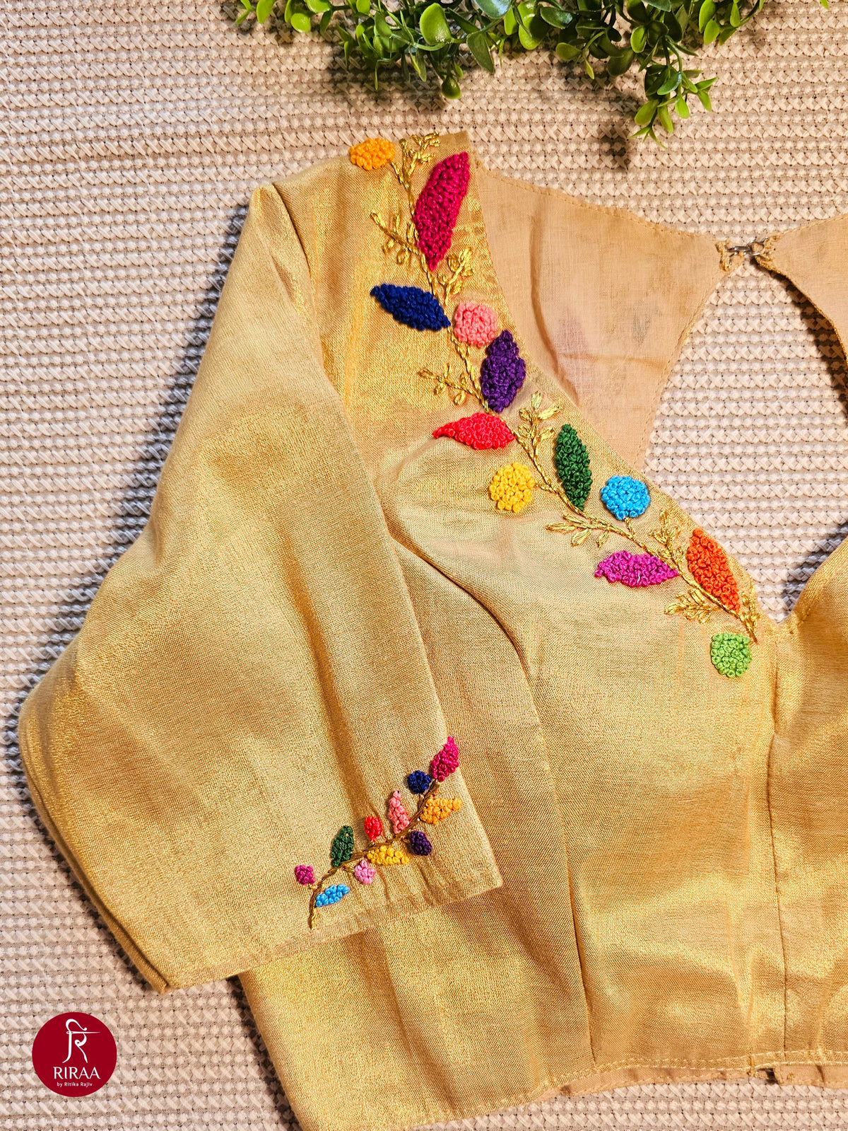RANGRIMA BLOUSE - Gold