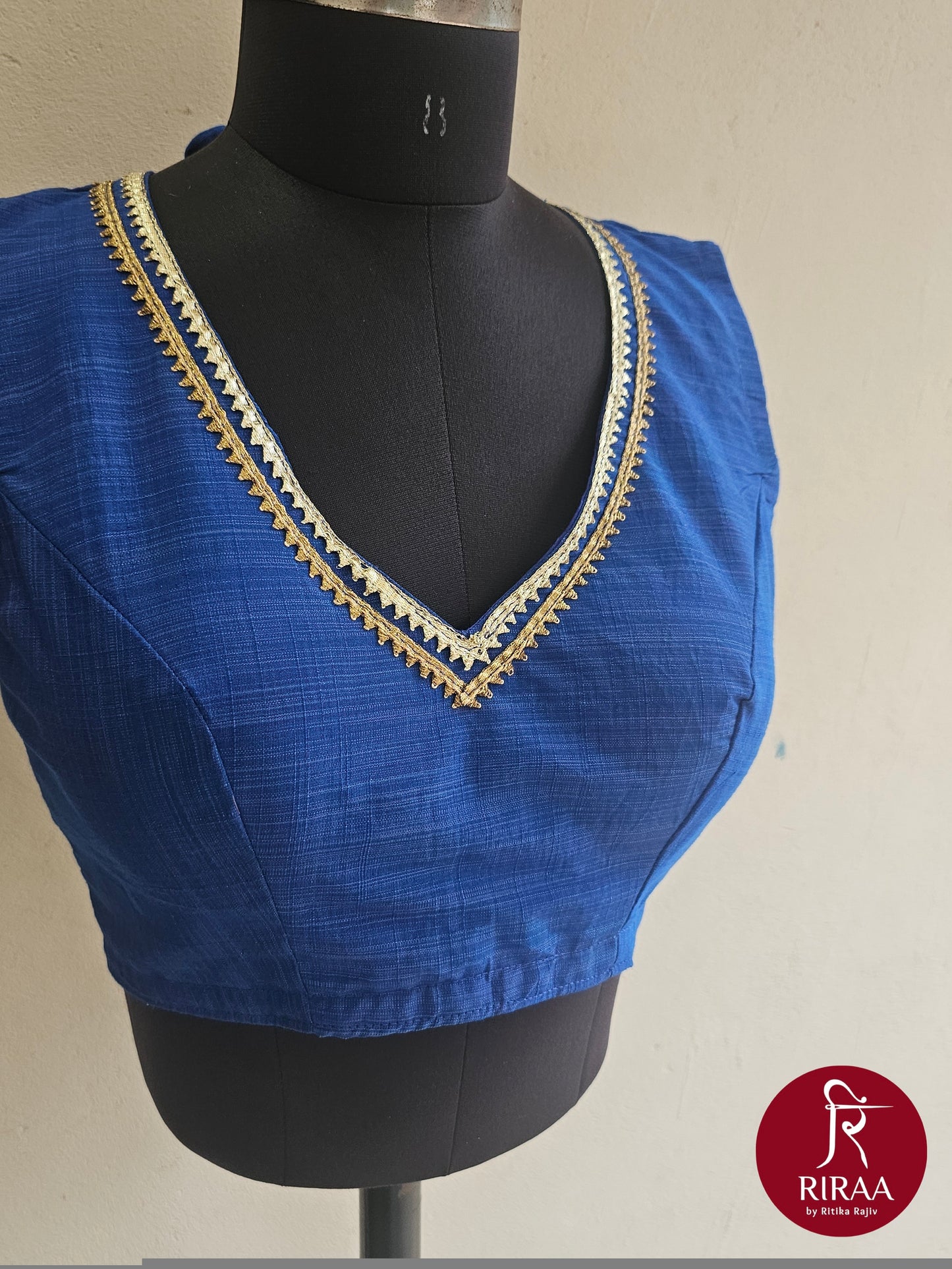 Trishna Blouse-Blue