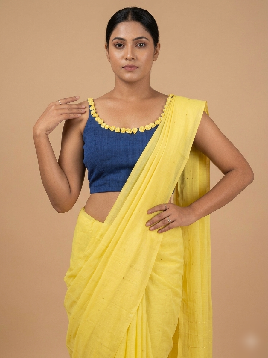 ROSA BLOUSE - Blue