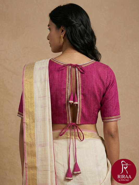Trishna Blouse - Pink